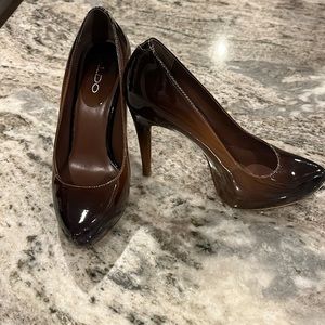 Aldo platform high heel shoes